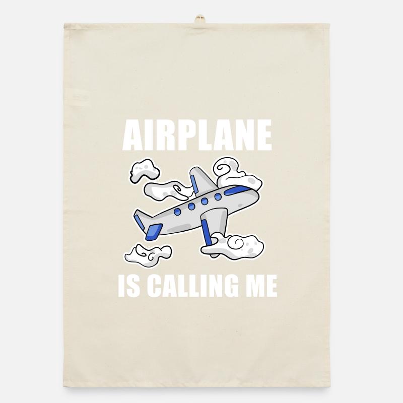 Flugzeuge Flugzeug Pilot Geschenk Organic Geschirrtuch