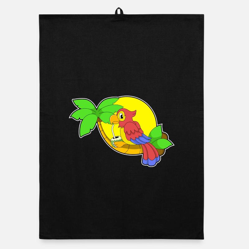 Parrot Coconut Organic dish towel