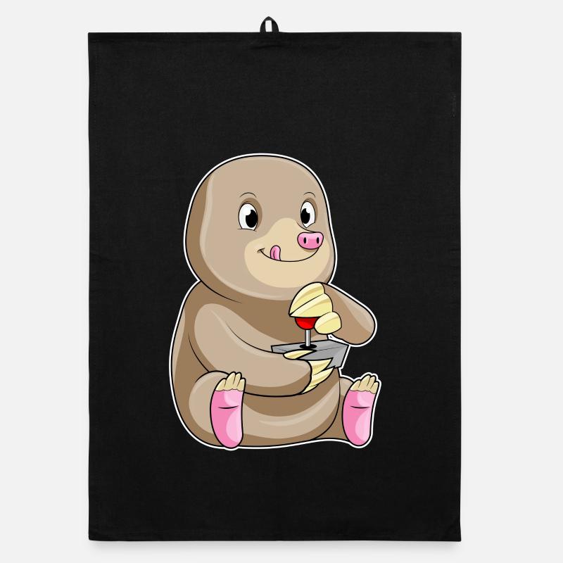 Mole Gamer Joystick Organic dish towel