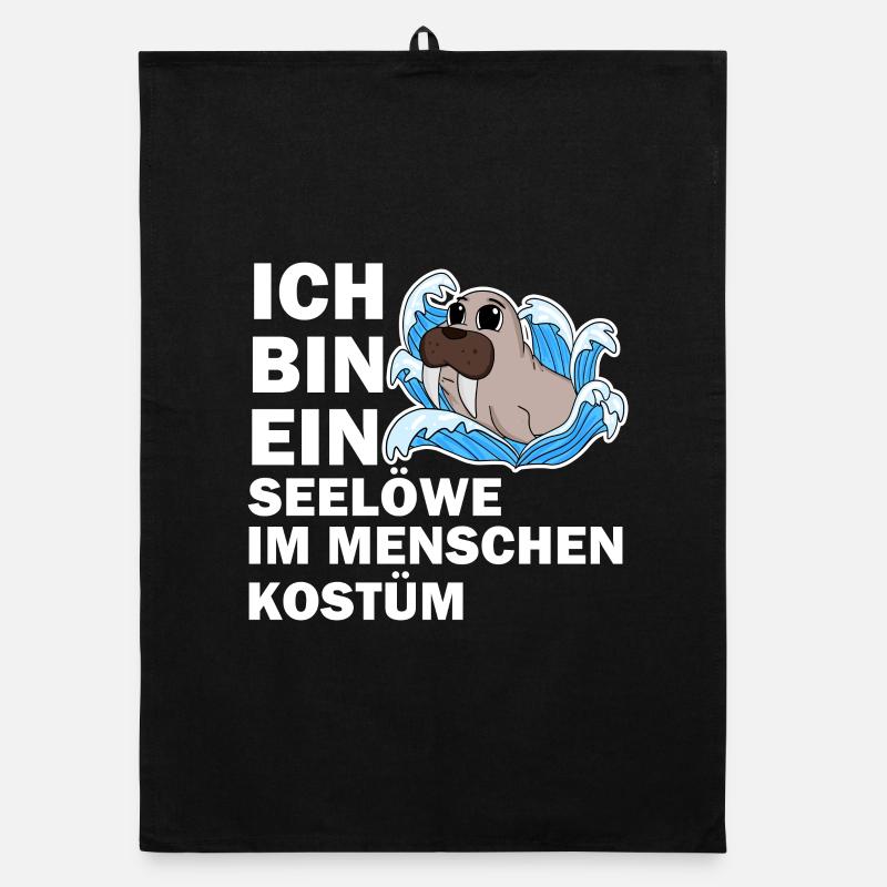Walross Organic Geschirrtuch