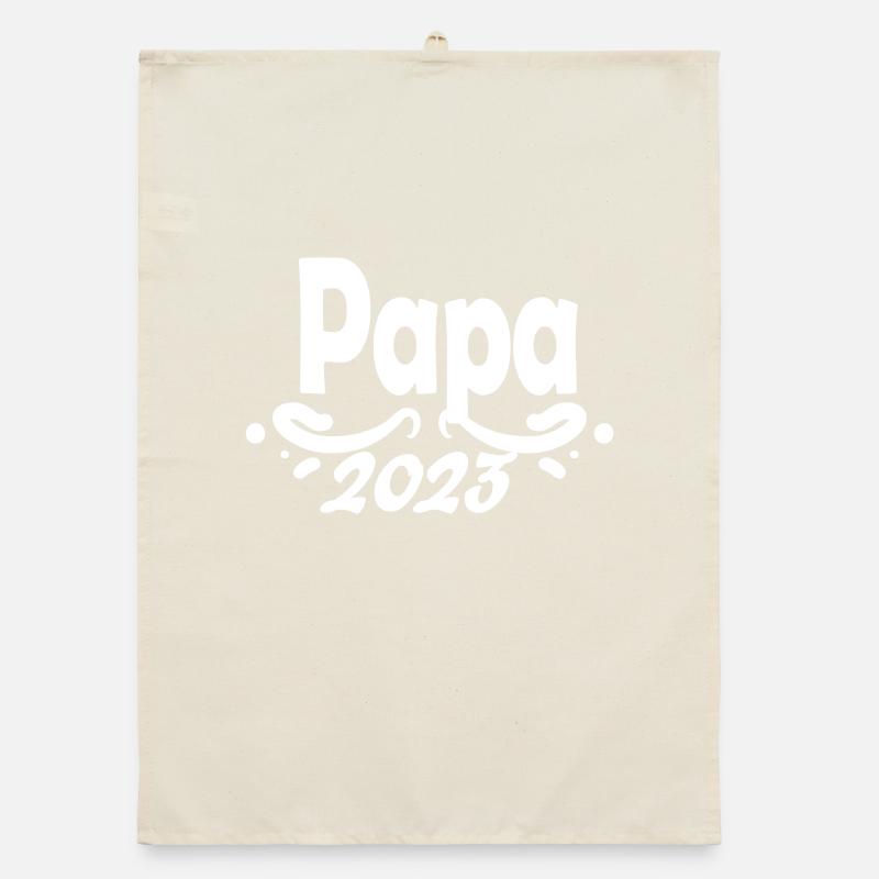 Papa 2023 Organic Geschirrtuch