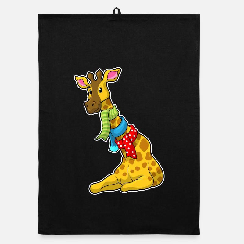 Giraffe Schal Organic Geschirrtuch
