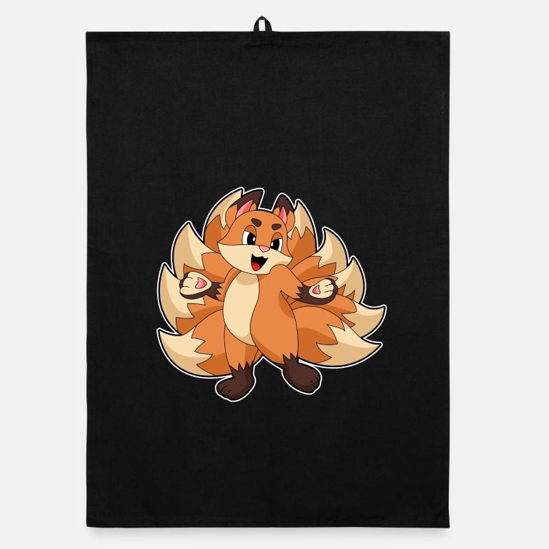 Funny fox Organic dish towel