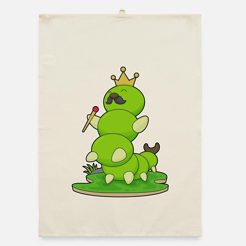Couronne de chenille Torchon bio