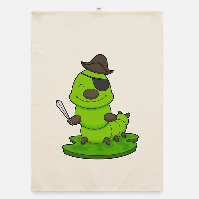 Épée de pirate chenille Torchon bio