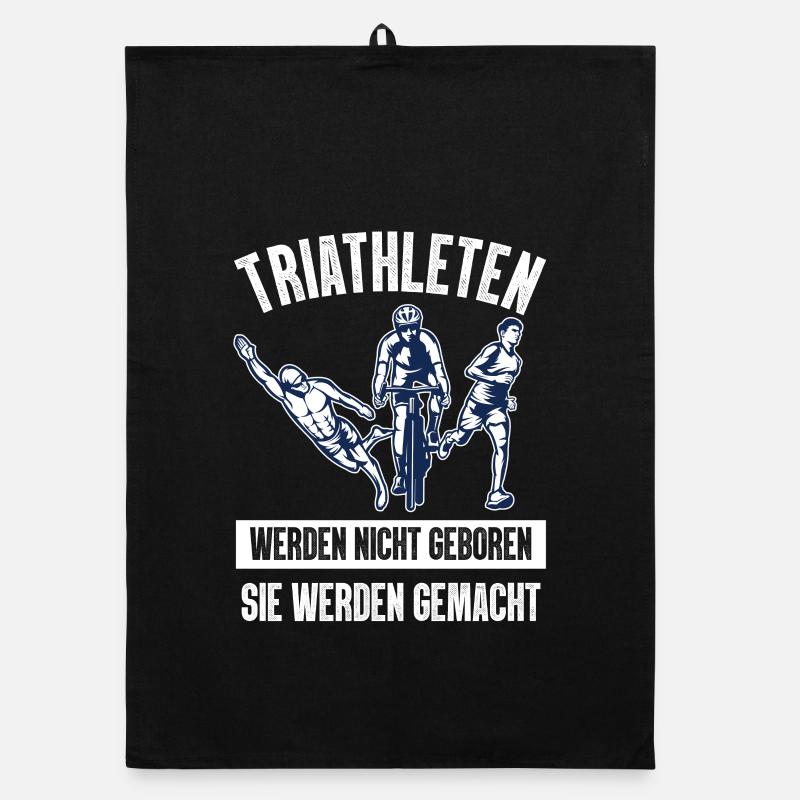 Triathleten Werden Nicht Triathlon Organic Geschirrtuch