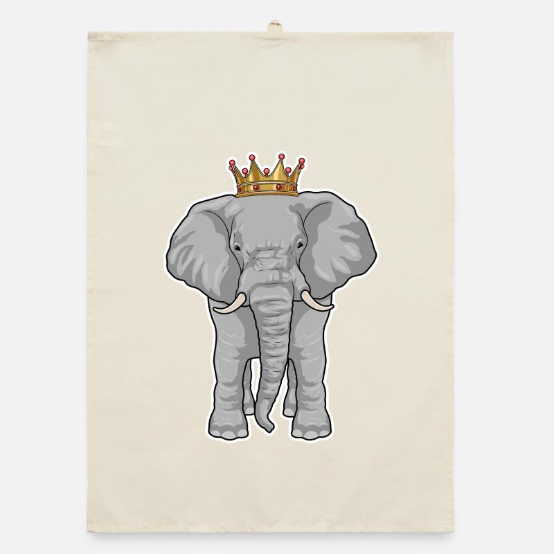 Couronne du roi éléphant Torchon bio