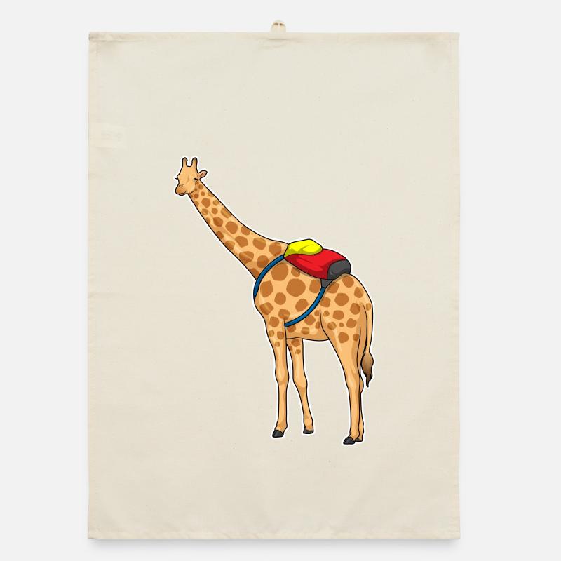 Sac à dos Girafe Torchon bio