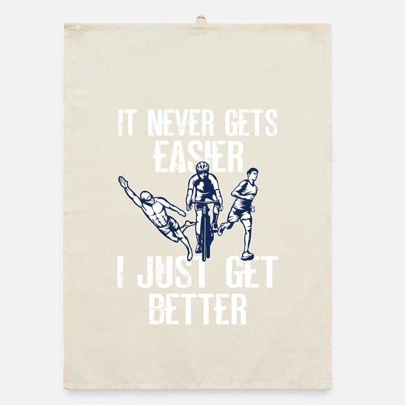 It will never be easier triathlon Organic dish towel