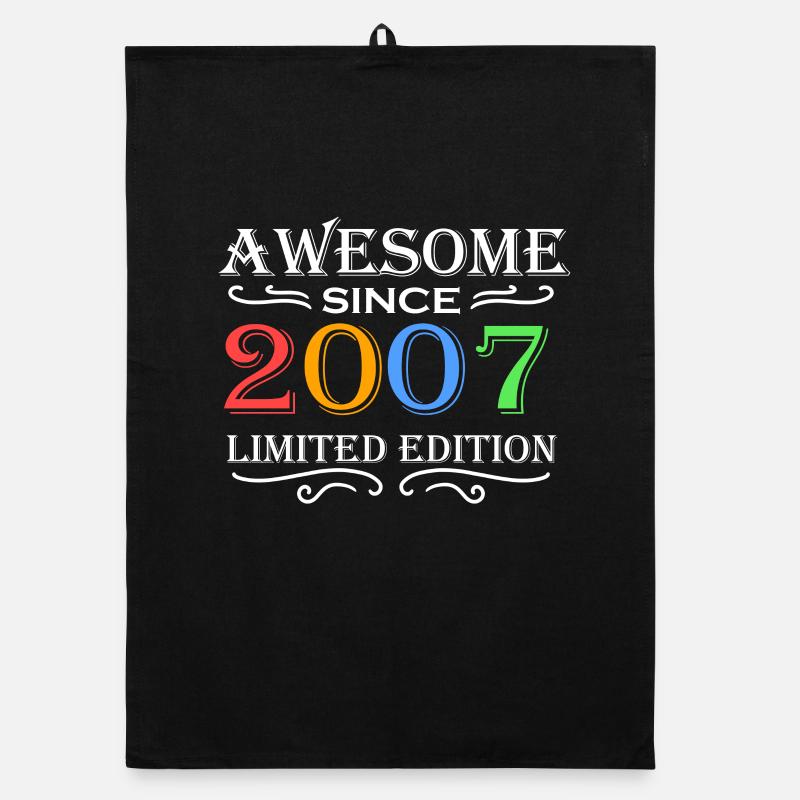 2007 - Fantastic since 2007 - Born in 2007 Organic dish towel