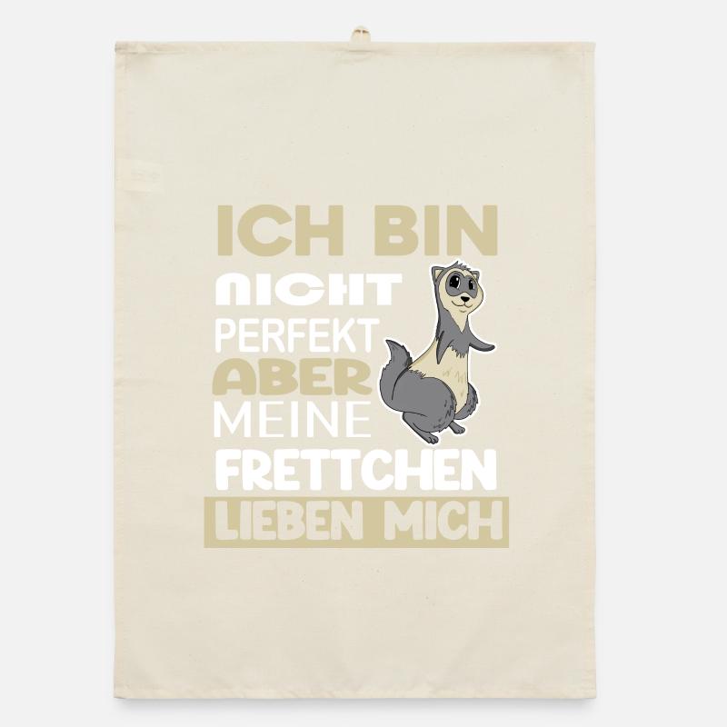 Frettchen Organic Geschirrtuch