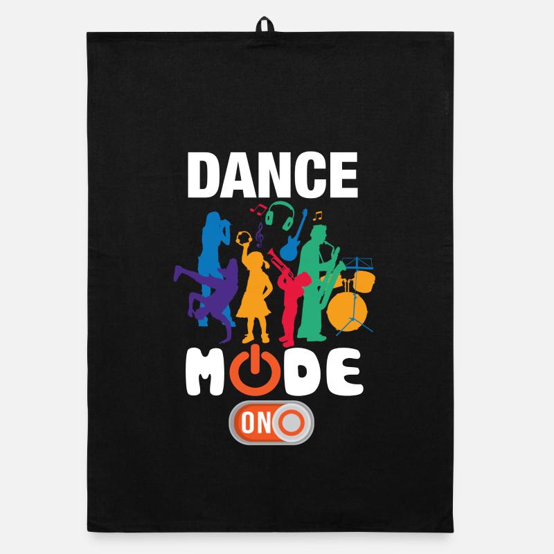Funny Dance Mode On Organic dish towel