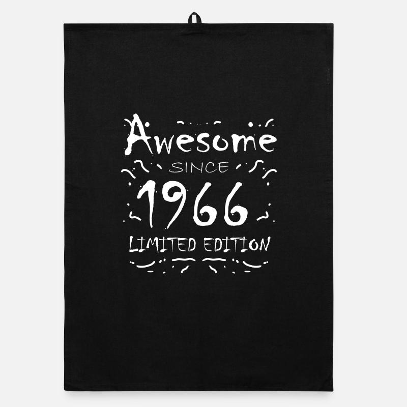 1966 - Born 1966 - Fantastic since 1966 Organic dish towel