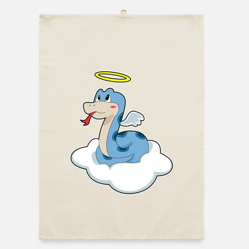 Serpent Nuage Ange Torchon bio
