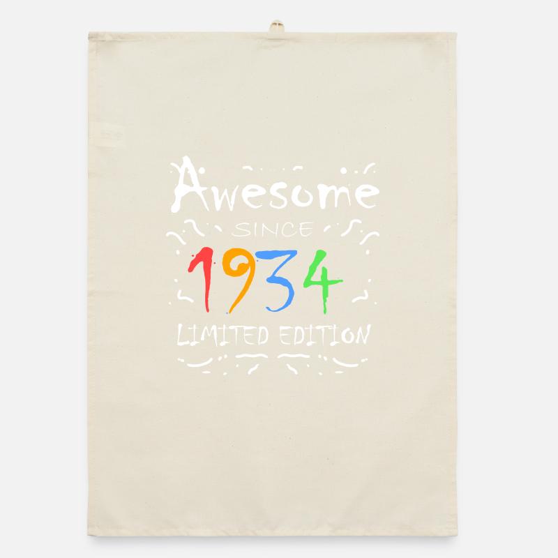 1934 - born 1934 Organic dish towel