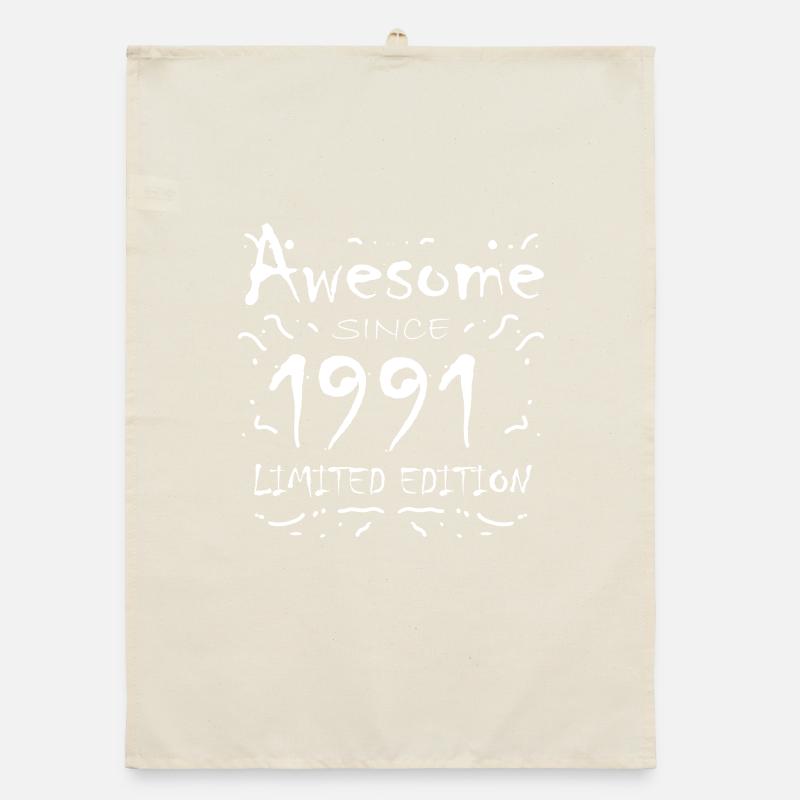 1991 - Born 1991 Organic dish towel