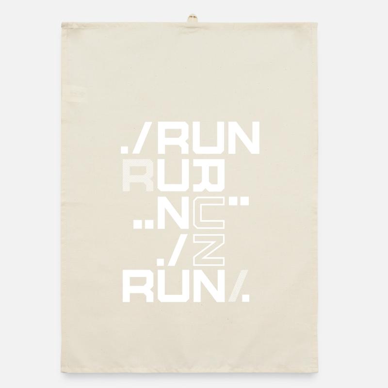 Course Sport Course Coureurs Sprinter Marathon Torchon bio