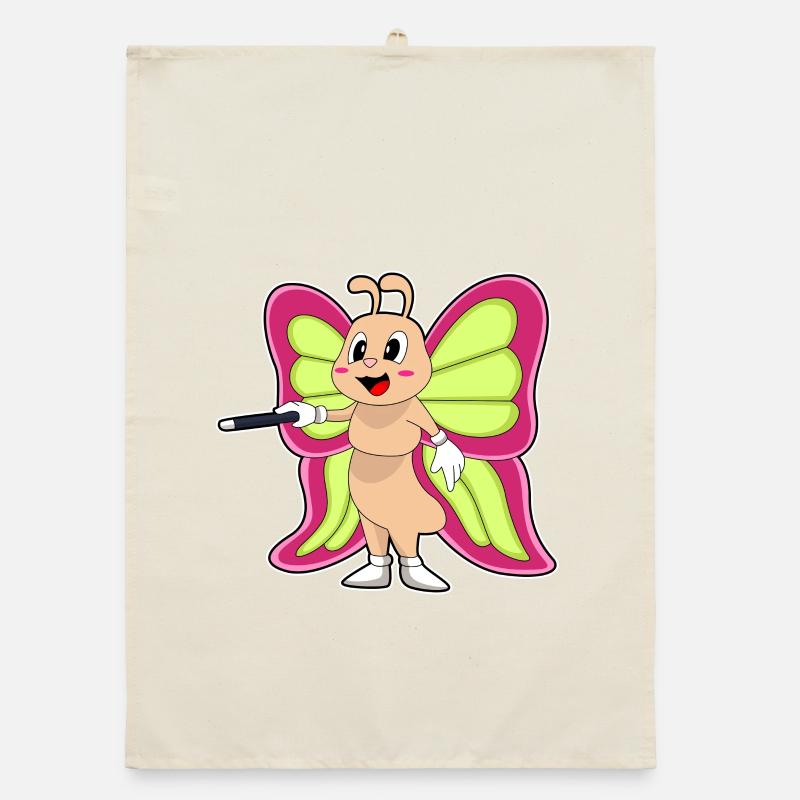 Baguette de Magicien Papillon Torchon bio
