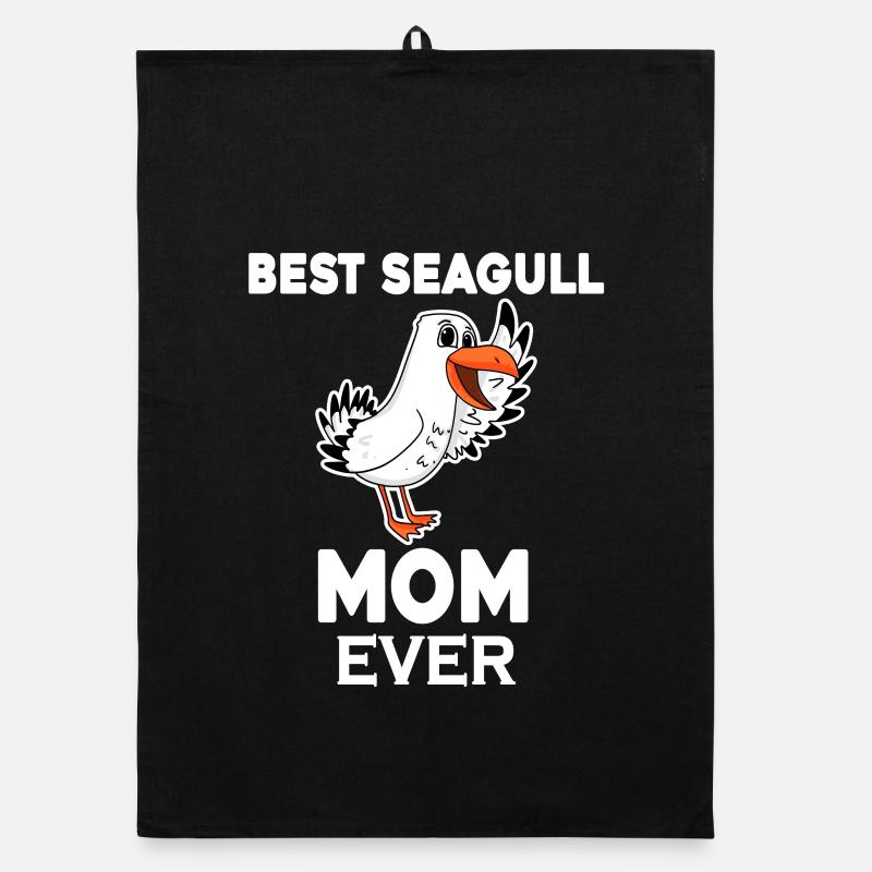 Mutter Mama Nordsee Beste Möwen Mama Organic Geschirrtuch