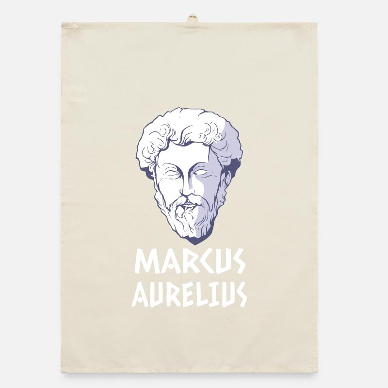 Marcus Aurelius Marcus Aurelius Roman Emperor Organic dish towel