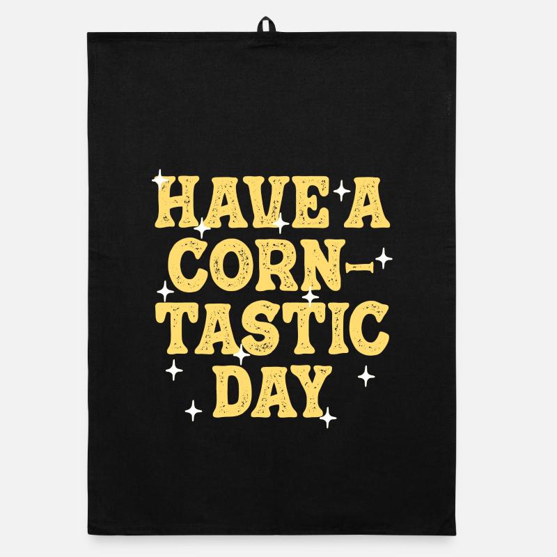 Passez une journée de corntastic Torchon bio