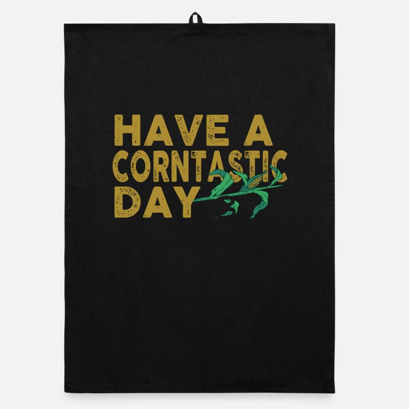 Passez une journée de corntastic Torchon bio