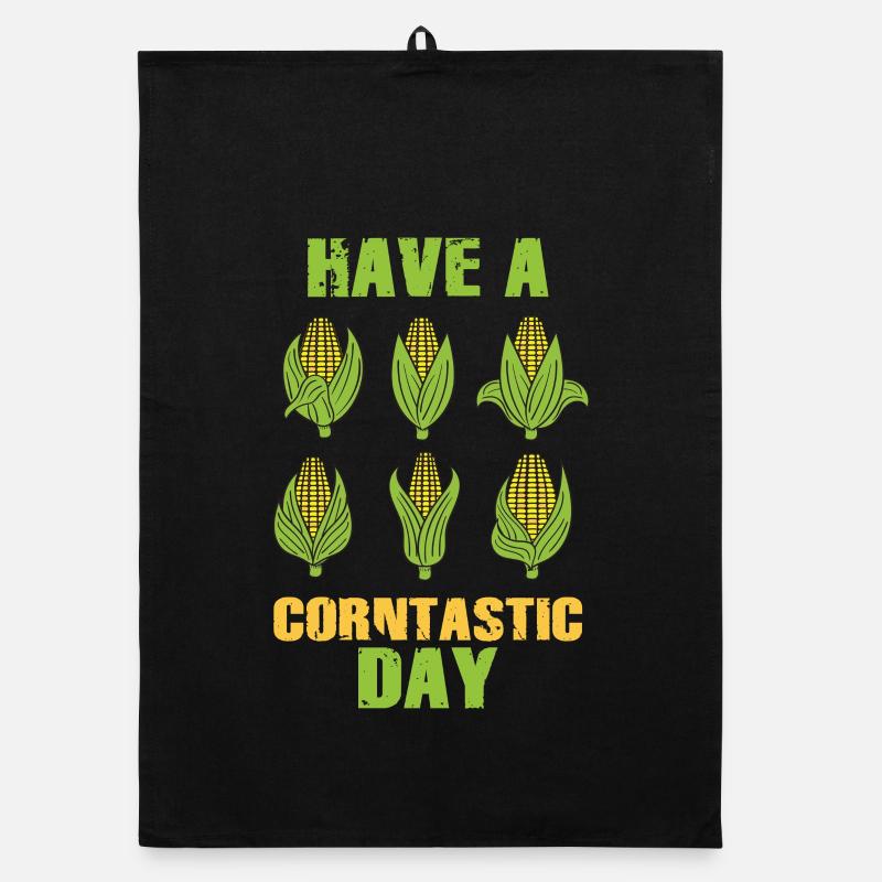 Passez une journée de corntastic Torchon bio