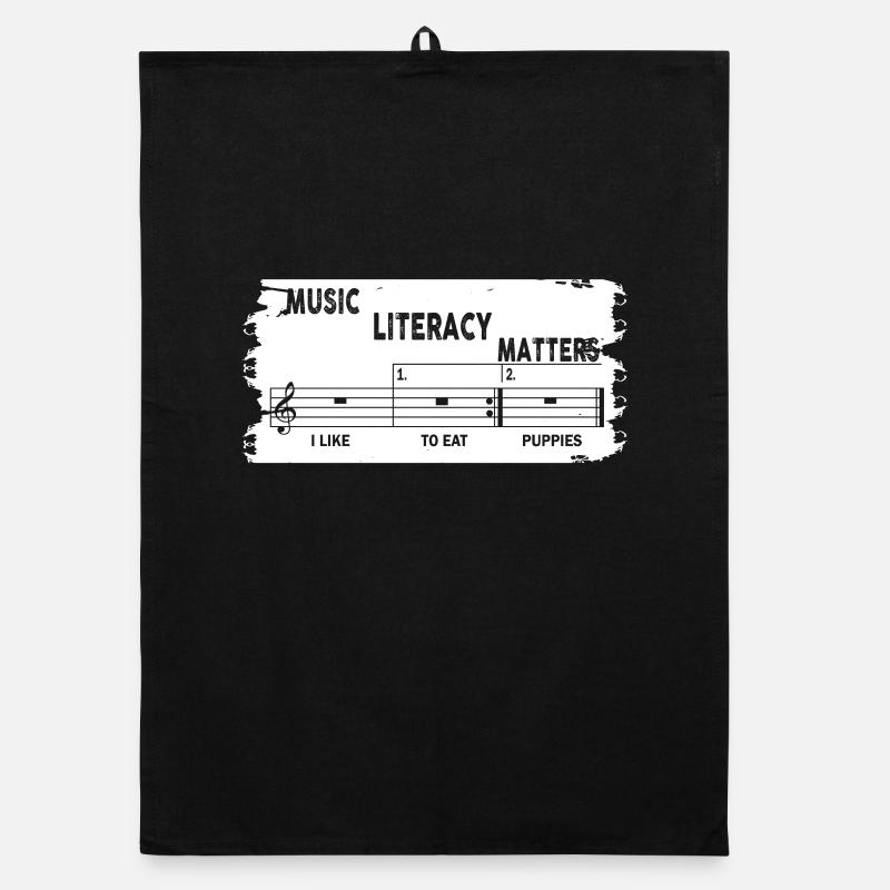 Music Literacy Matters Organic dish towel