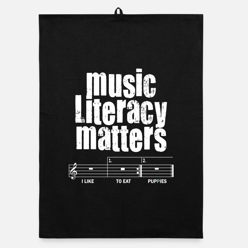 Music Literacy Matters Organic dish towel