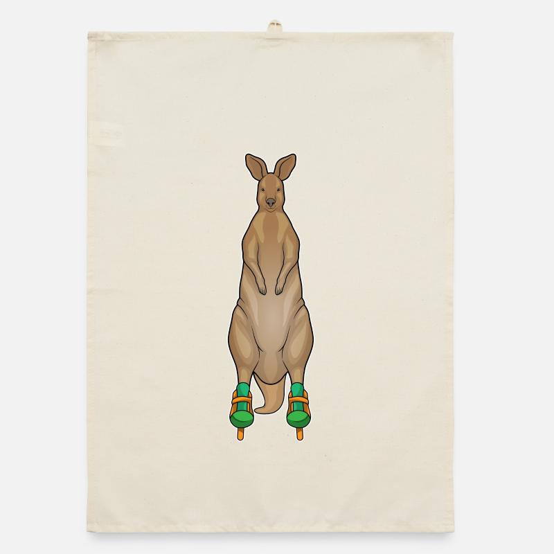 Kangaroo Inline skating Inline skates Organic dish towel