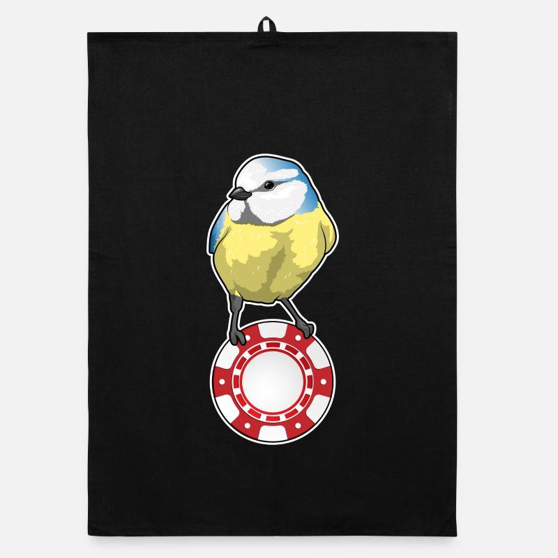 Vogel Poker Jetons de Poker Torchon bio