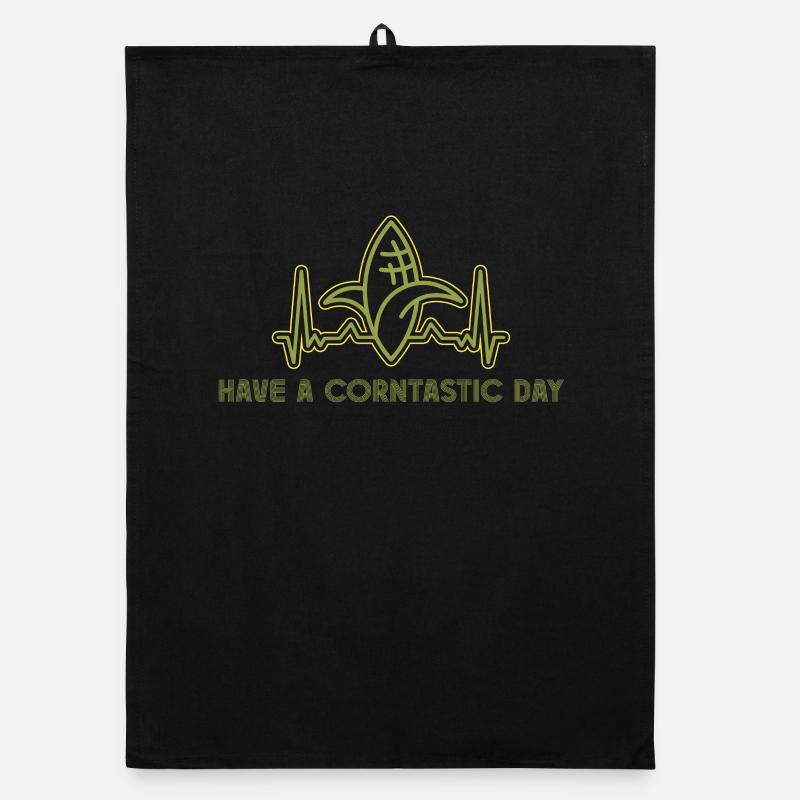 Have a corntastic day Organic dish towel