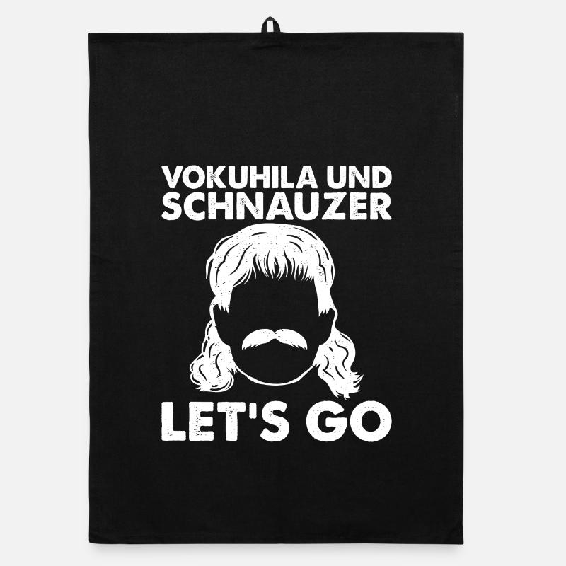 VOKUHILA UND SCHNAUZER, Let's go Organic Geschirrtuch