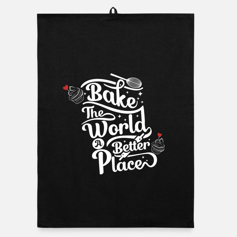 Cuire le monde mieux - Baking Lovers Torchon bio