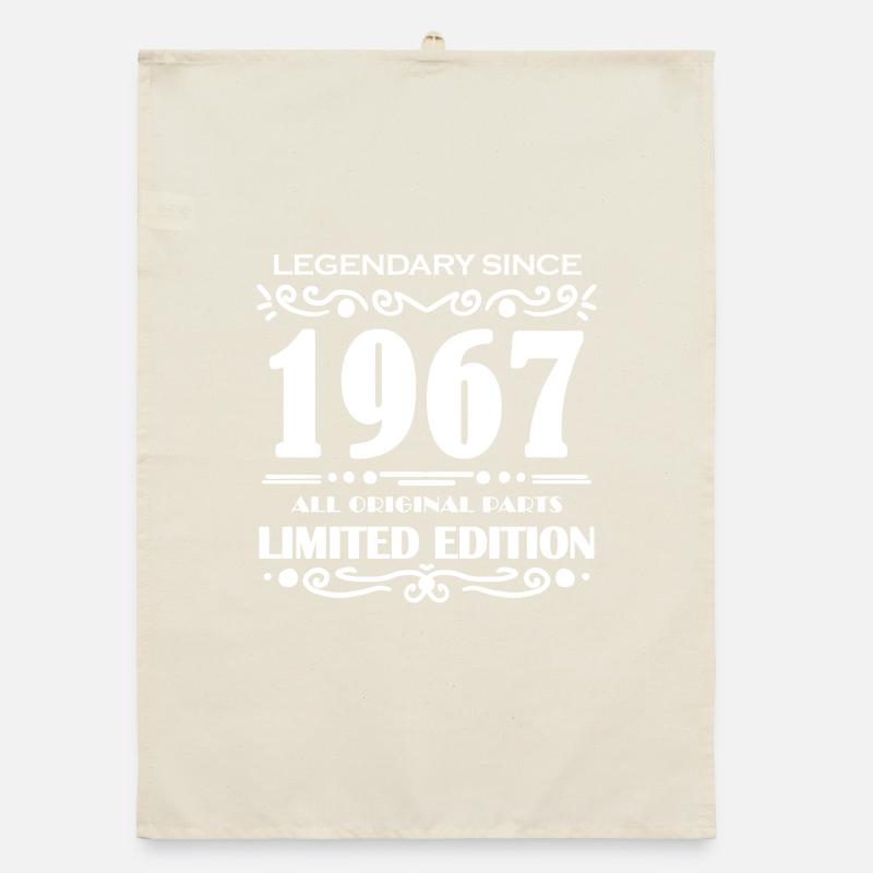 1967 - Born 1967 Organic dish towel