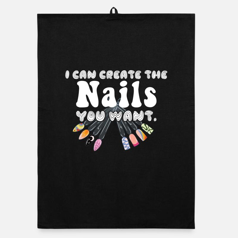I create the nails you want manicure Organic dish towel