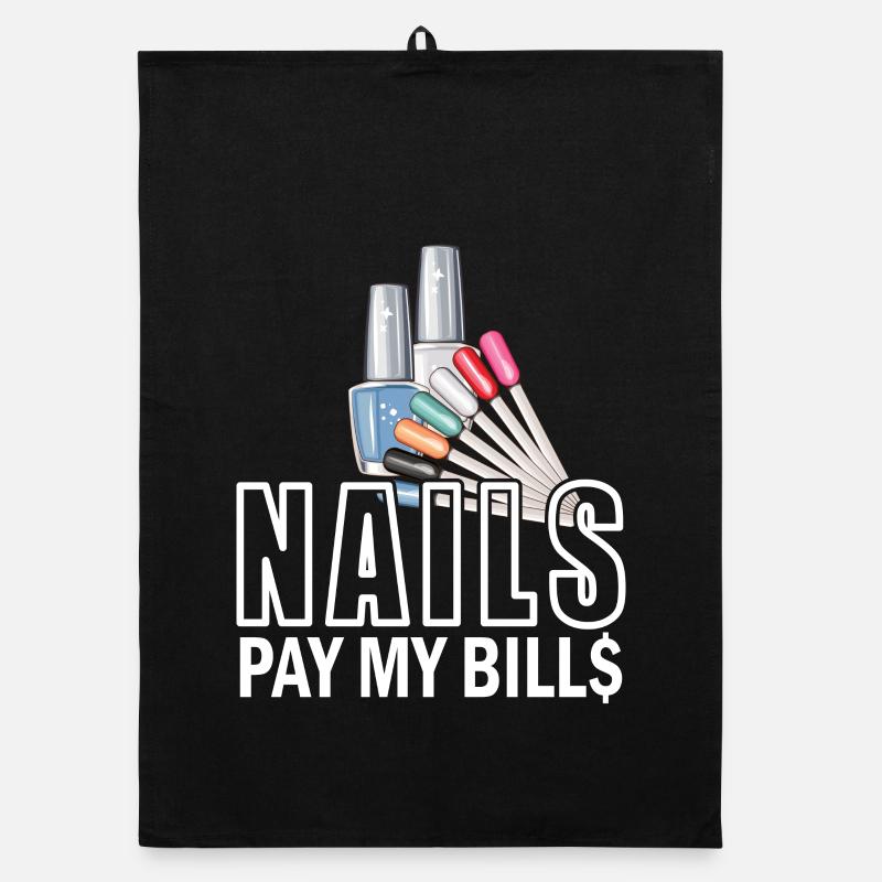 Nails Pay My Bills Manucure Torchon bio