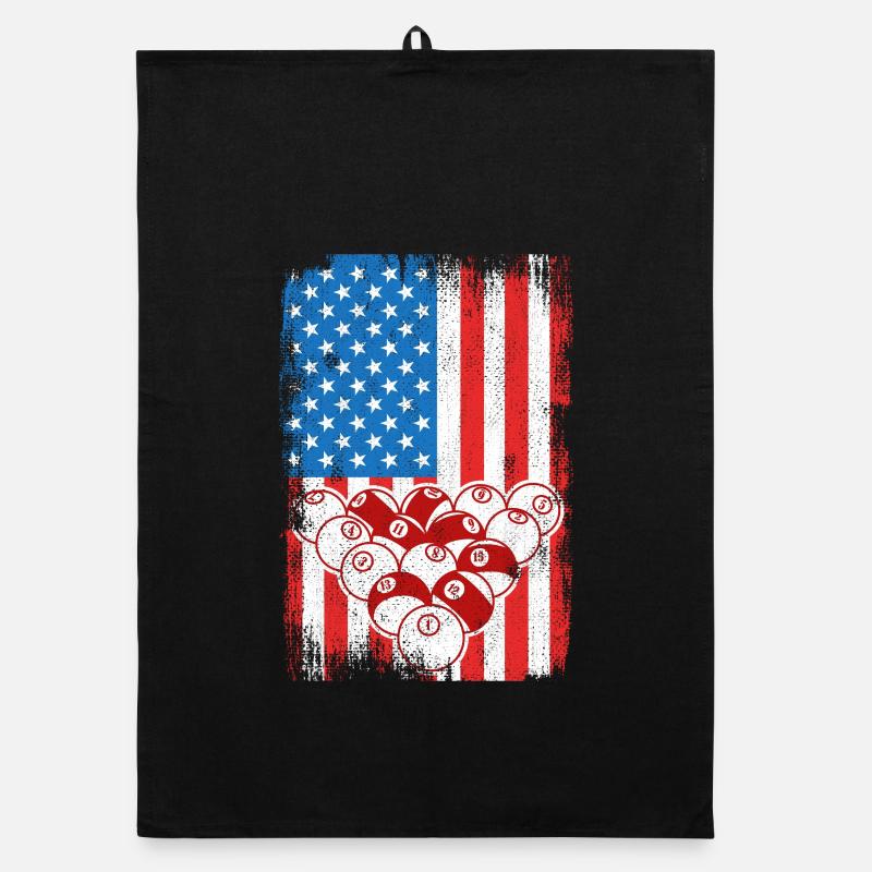 4. Juli Billard Organic Geschirrtuch