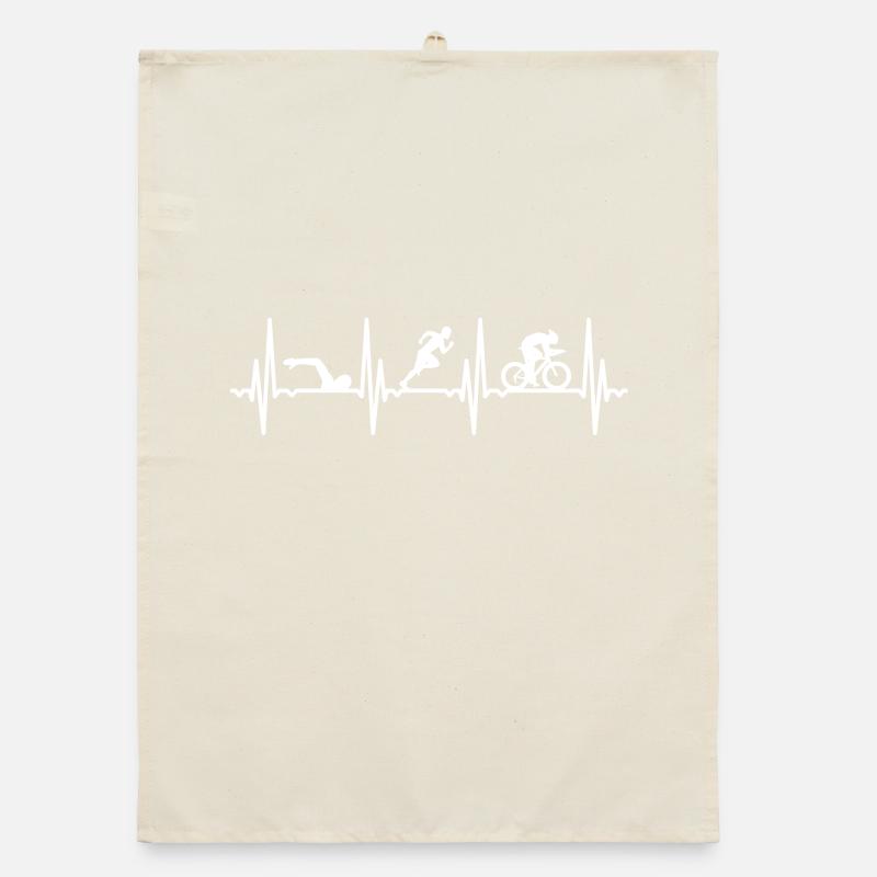 Triathletes' palpitations Organic dish towel