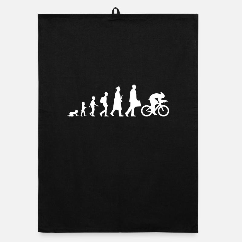 From child to cyclist Organic dish towel