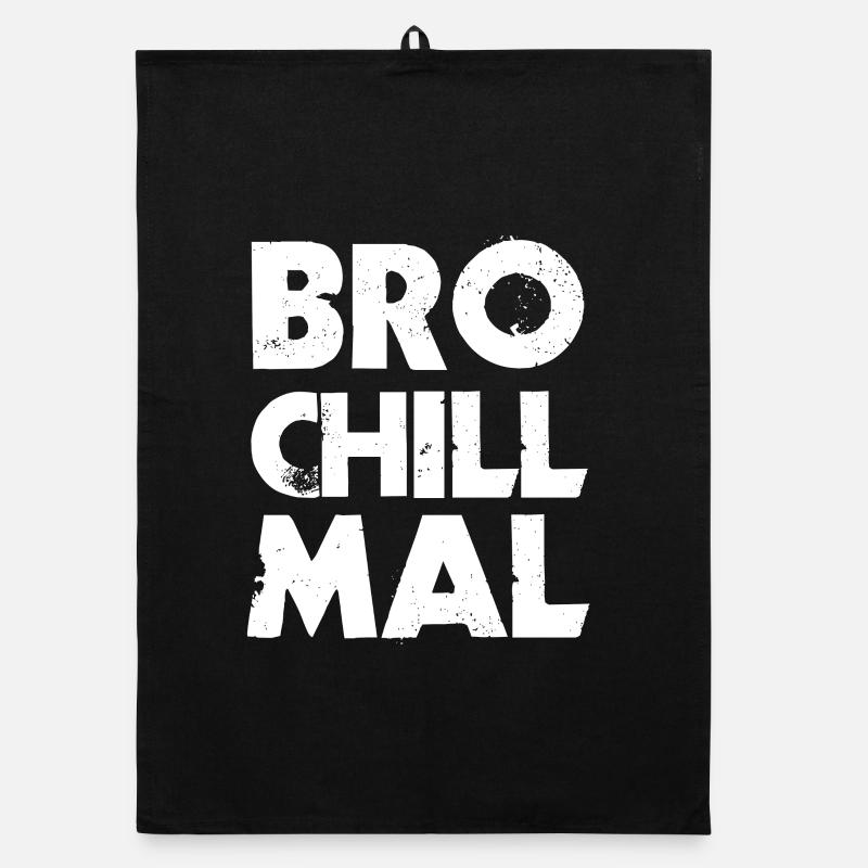 Bro Chill Mal Organic Geschirrtuch
