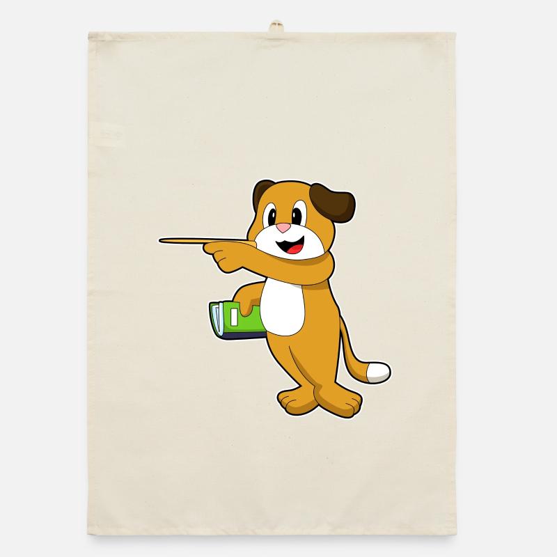 École de bâtons pointeurs pour enseignants chiens Torchon bio