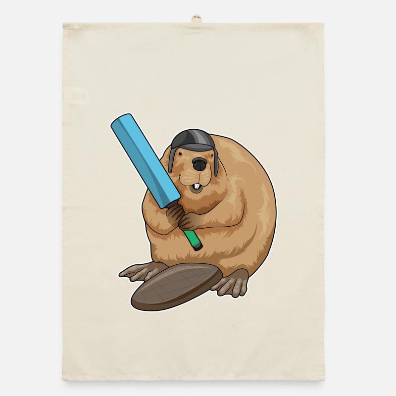 Beaver Cricket Cricket Bat Torchon bio