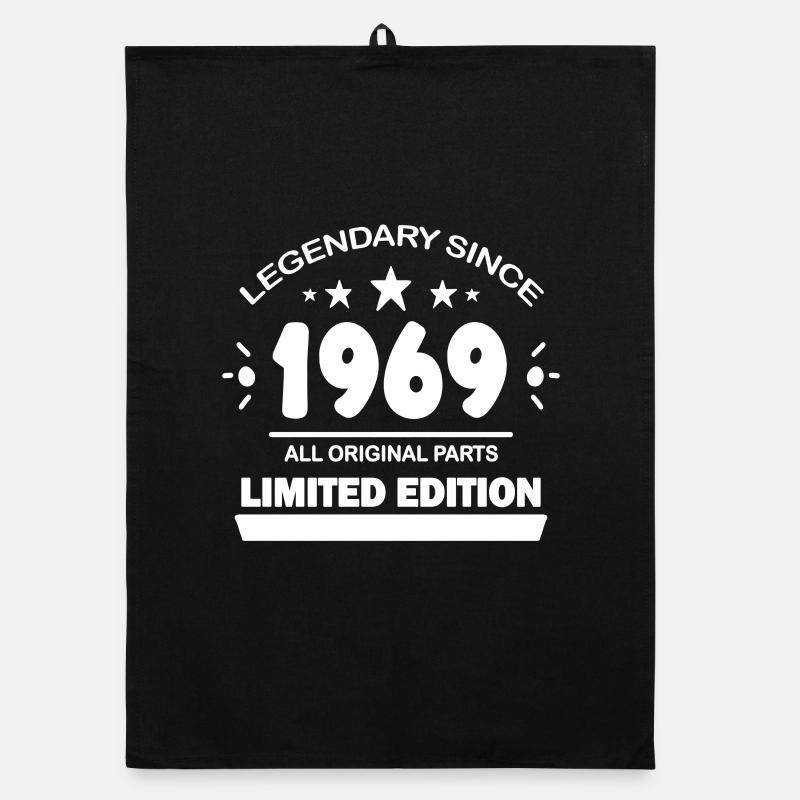 1969 - Born 1969 - Built in 1969 Organic dish towel