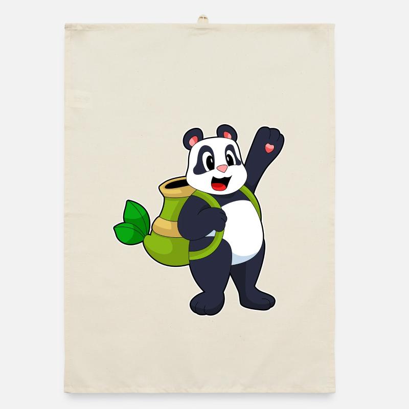Sac à dos Panda Bambou Torchon bio