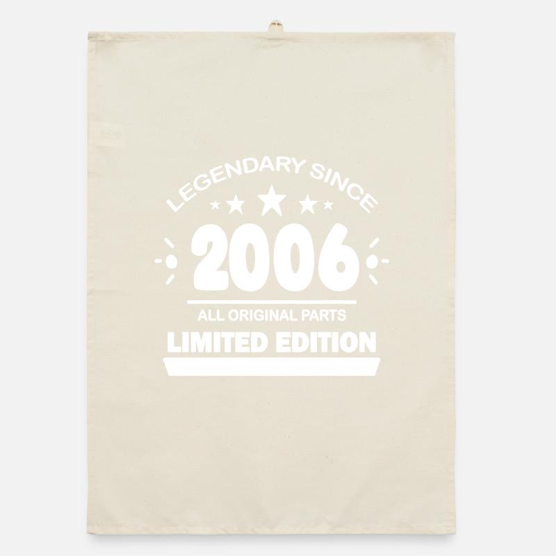 2006 - Né 2006 - Année de construction 2006 Torchon bio