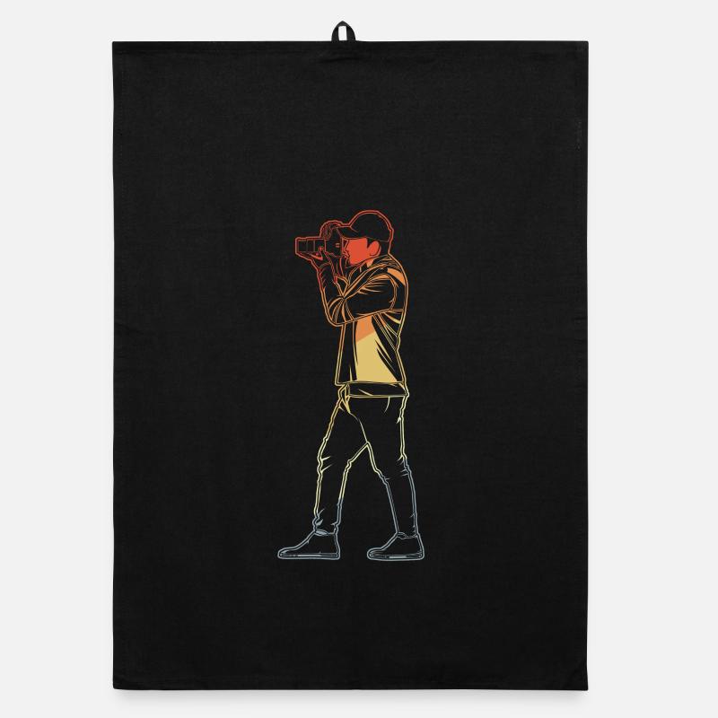 Camera Man Organic dish towel