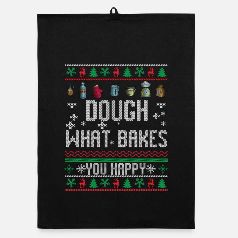 Dough What Bakes You Happy Baking Organic dish towel