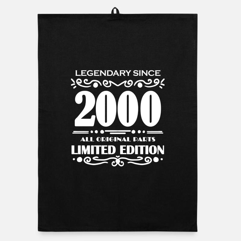 2000 - Année 2000 - Année de construction 2000 Torchon bio