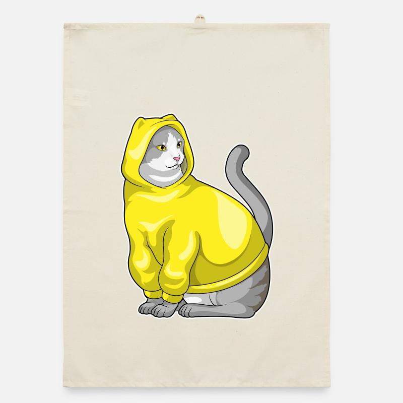 Cat Sweat à capuche Torchon bio